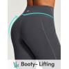 image:imageIUGA Capri Leggings for Women with Pockets Womens High Waisted Knee Length Capris Compression Yoga Pants Workout LeggingsGrey
