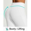 image:imageIUGA Capri Leggings for Women with Pockets Womens High Waisted Knee Length Capris Compression Yoga Pants Workout LeggingsWhite
