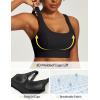 image:imageIUGA High Support Sports Bras for Women High Impact Sports Bra Adjustable Criss Cross Back Yoga Workout Bra with Molded CupBlack