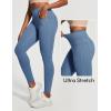 image:imageIUGA High Waist Yoga Pants with Pockets Leggings for Women Tummy Control Workout Leggings for Women 4 Way StretchVibrant Blue Jeans