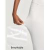 image:imageIUGA High Waist Yoga Pants with Pockets Leggings for Women Tummy Control Workout Leggings for Women 4 Way StretchWhite Jeans