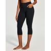 image:imageIUGA High Waisted Yoga Pants for Women with Pockets Capri Leggings for Women Workout Leggings for Women Yoga CaprisBlack Jeans