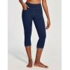 image:imageIUGA High Waisted Yoga Pants for Women with Pockets Capri Leggings for Women Workout Leggings for Women Yoga CaprisNavy Jeans