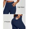 image:imageIUGA High Waisted Yoga Pants for Women with Pockets Capri Leggings for Women Workout Leggings for Women Yoga CaprisNavy Jeans