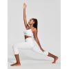 image:imageIUGA High Waisted Yoga Pants for Women with Pockets Capri Leggings for Women Workout Leggings for Women Yoga CaprisWhite Jeans