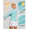 image:imageIUGA Rash Guard for Women with Pockets UPF 50 SPF Shirts for Women Long Sleeve UV Sun Protection Clothing Hiking Swim Shirt