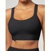 image:imageIUGA Sports Bras for Women High Support Womens Large Bust High Impact Sports Bras Wireless Push Up Racerback Workout Yoga TopBlack