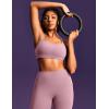 image:imageIUGA Sports Bras for Women Large Bust Sports Bras with Molded Cups Wireless Push Up High Impact Workout Yoga Gym TopPink