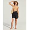 image:imageIUGA Swim Shorts Women 7 High Waisted Swim Board Shorts Quick Dry Bathing Suit Bottoms for Women Swimsuit with Liner PocketsBlack