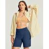 image:imageIUGA Swim Shorts Women 7 High Waisted Swim Board Shorts Quick Dry Bathing Suit Bottoms for Women Swimsuit with Liner PocketsDark Blue