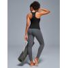 image:imageIUGA Workout Tops for Women with Builtin Bra Racerback Tank Tops Yoga Pilates Tennis Running Gym Athletic TankBlack