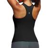 image:imageIUGA Workout Tops for Women with Builtin Bra Racerback Tank Tops Yoga Pilates Tennis Running Gym Athletic TankBlack