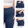 image:imageIUGA Stretchy Jeans for Women High Waist Jeggings Tummy Control Skinny Jeans Pull on Leggings with Pockets Trendy CasualDark Indigo Blue