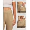 image:imageIUGA Stretchy Jeans for Women High Waist Jeggings Tummy Control Skinny Jeans Pull on Leggings with Pockets Trendy CasualKhaki