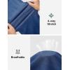 image:imageIUGA Stretchy Jeans for Women High Waist Jeggings Tummy Control Skinny Jeans Pull on Leggings with Pockets Trendy CasualMedium Wash Stormy Blue