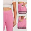 image:imageIUGA Stretchy Jeans for Women High Waist Jeggings Tummy Control Skinny Jeans Pull on Leggings with Pockets Trendy CasualPink