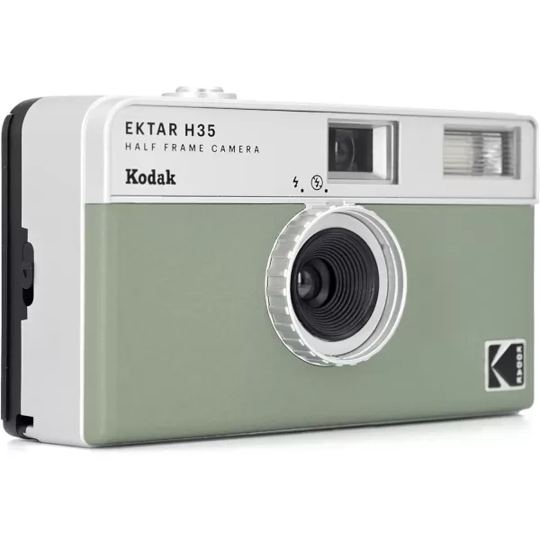 KODAK EKTAR H35 Half Frame Film Camera, 35mm, Reusable, Focus-Free, Lightweight, Easy-to-Use  