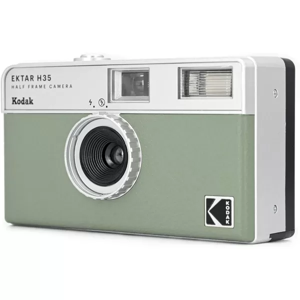 KODAK EKTAR H35 Half Frame Film Camera, 35mm, Reusable, Focus-Free, Lightweight, Easy-to-Use  