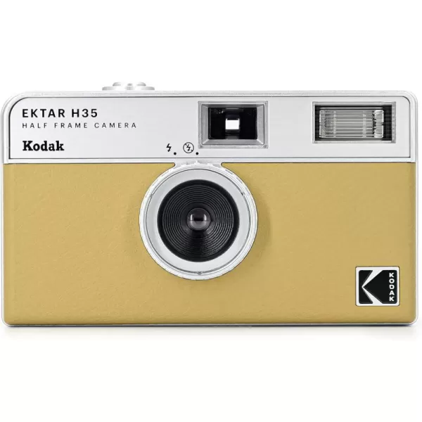 KODAK EKTAR H35 Half Frame Film Camera, 35mm, Reusable, Focus-Free, Lightweight, Easy-to-Use  