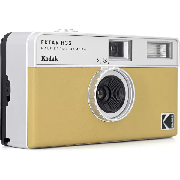 KODAK EKTAR H35 Half Frame Film Camera, 35mm, Reusable, Focus-Free, Lightweight, Easy-to-Use  