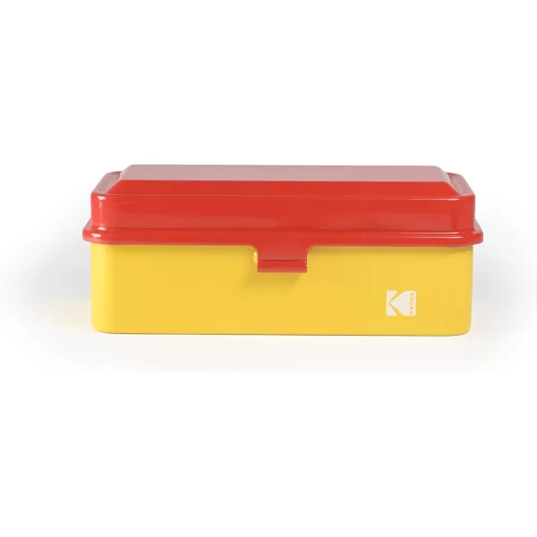 KODAK 120/135 Film Case - for 8 Rolls of 120 Films / 10 Rolls of 35mm Films - Retro Steel Case to Sort &amp; Safeguard Film  