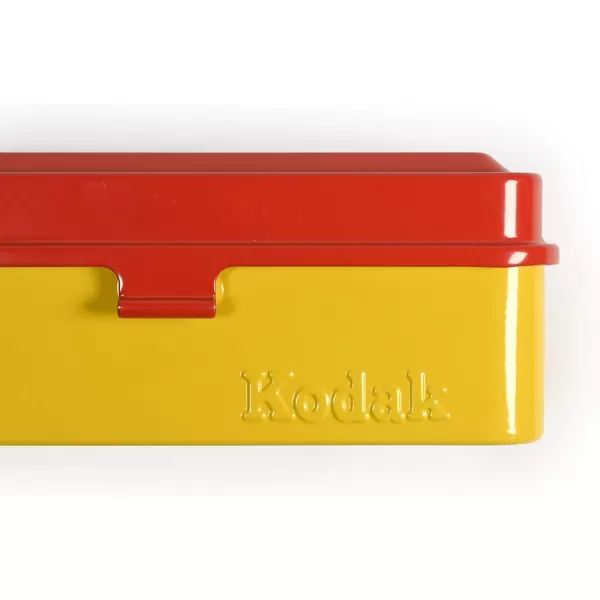 KODAK 120/135 Film Case - for 8 Rolls of 120 Films / 10 Rolls of 35mm Films - Retro Steel Case to Sort &amp; Safeguard Film  