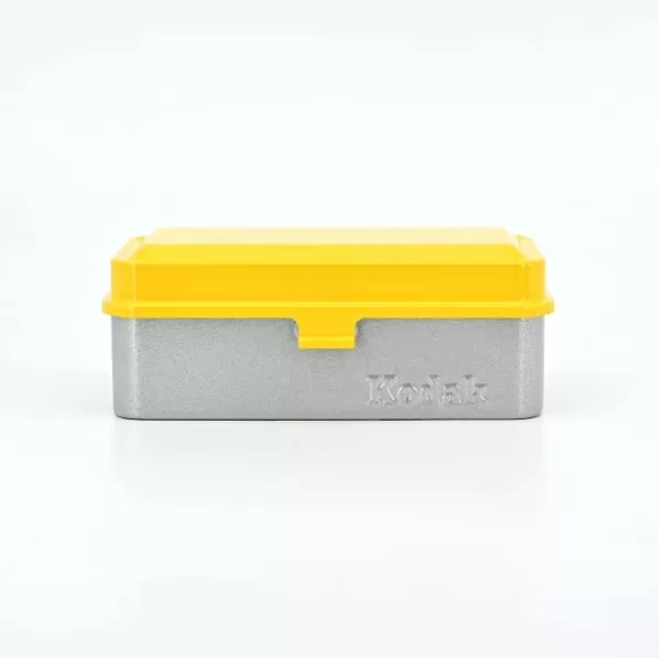 KODAK 120/135 Film Case - for 8 Rolls of 120 Films / 10 Rolls of 35mm Films - Retro Steel Case to Sort &amp; Safeguard Film  