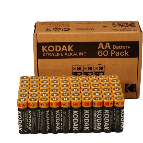 KODAK AA Batteries - Alkaline Batteries, 1.5V Mignon LR06 MN1500 AM3 Battery Pack  )