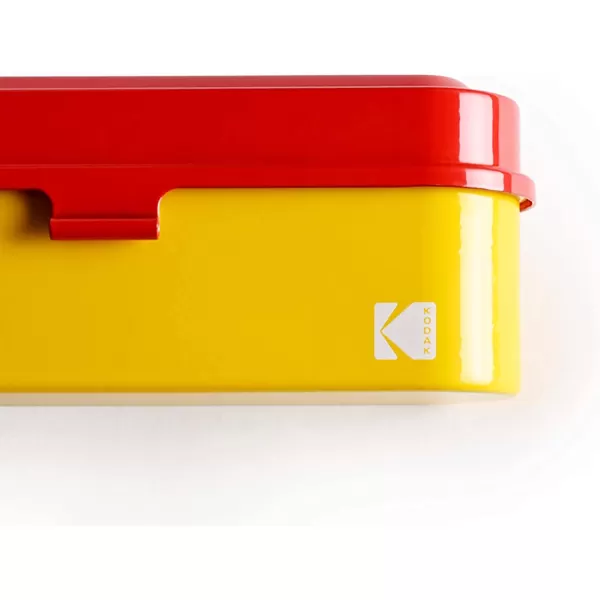 KODAK Film Case - for 5 Rolls of 35mm Films - Compact, Retro Steel Case to Sort and Safeguard Film Rolls  