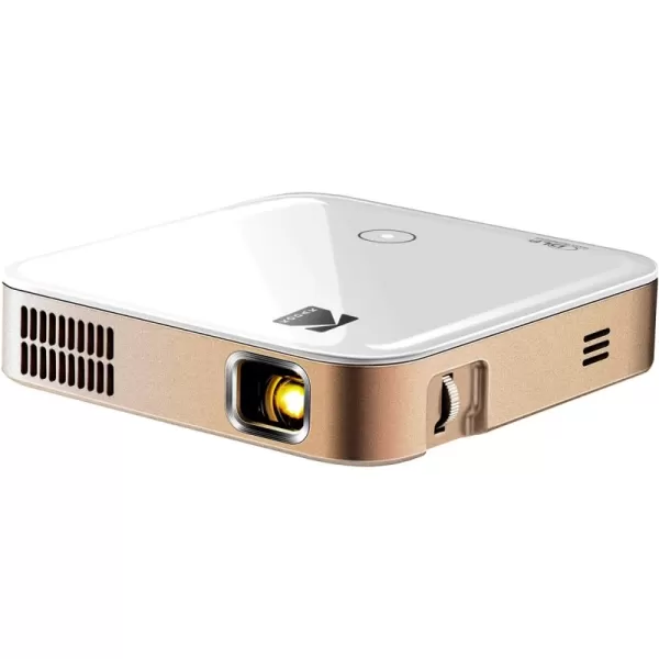KODAK Luma 350 Portable Smart Projector w/ Luma App | Ultra HD Rechargeable Video Projector w/ Onboard Android 6.0, Streaming Apps, Wi-Fi, Mirroring, Remote Control &amp; Crystal-Clear Imaging
