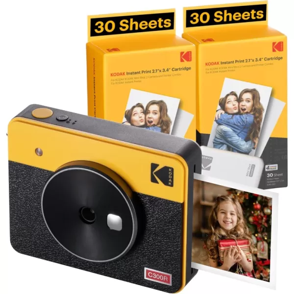Camera + 68 Sheets Yellow