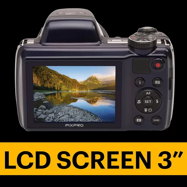 KODAK PIXPRO AZ528 Astro Zoom BSI-CMOS Bridge Digital Camera 16MP 52X 1080p Wi-Fi )