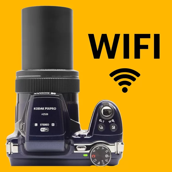 KODAK PIXPRO AZ528 Astro Zoom BSI-CMOS Bridge Digital Camera 16MP 52X 1080p Wi-Fi )