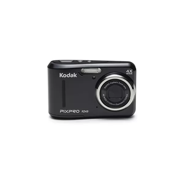 Kodak PIXPRO Friendly Zoom FZ43-BK 16MP Digital Camera with 4X Optical Zoom and 2.7" LCD Screen 