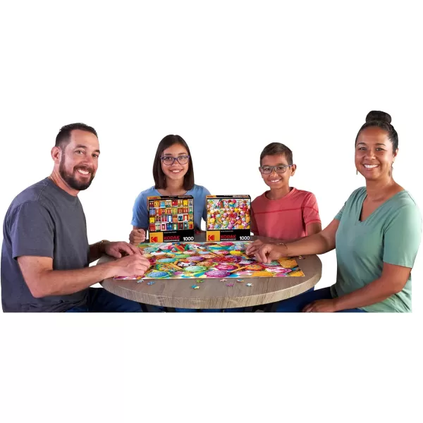 Kodak Premium Puzzles Variety of Colorful Ice Cream Jigsaw Puzzle