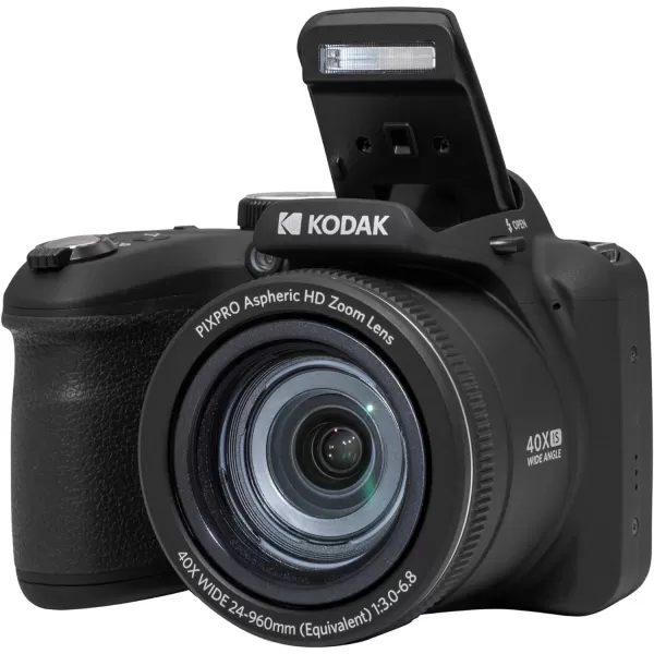 KODAK PIXPRO AZ405-WH 20MP Digital Camera 40X Optical Zoom 24mm Wide Angle Lens Optical Image Stabilization 1080P Full HD Video 3" LCD Vlogging Camera , Full Frame