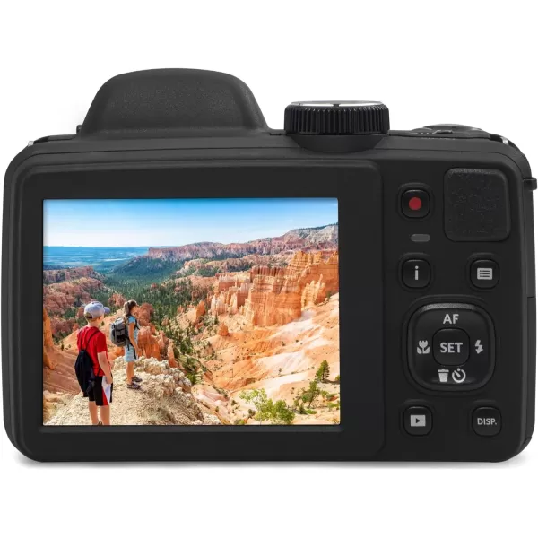 KODAK PIXPRO AZ405-WH 20MP Digital Camera 40X Optical Zoom 24mm Wide Angle Lens Optical Image Stabilization 1080P Full HD Video 3" LCD Vlogging Camera , Full Frame