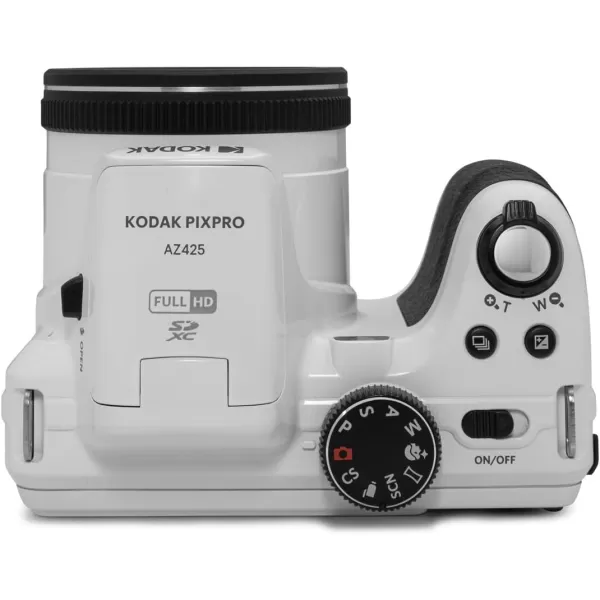 KODAK PIXPRO AZ425-RD 20MP Digital Camera 42X Optical Zoom 24mm Wide Angle 1080P Full HD Video Optical Image Stabilization Li-Ion Battery 3" LCD Vlogging Camera 