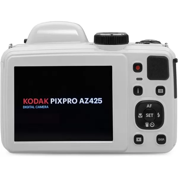 KODAK PIXPRO AZ425-RD 20MP Digital Camera 42X Optical Zoom 24mm Wide Angle 1080P Full HD Video Optical Image Stabilization Li-Ion Battery 3" LCD Vlogging Camera 