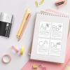 imageKODAK Memo Shot ERA Kids Instant Digital Camera and Photo Label Printer White Camera  10 RollsWhite