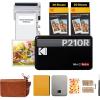imageKODAK Mini 2 Retro 4PASS Portable Photo Printer 21x34 inches  8 Sheets WhiteBlack