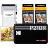 imageKODAK Mini 2 Retro 4PASS Portable Photo Printer 21x34 inches  8 Sheets WhiteBlack