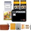 imageKODAK Mini 2 Retro 4PASS Portable Photo Printer 21x34 inches  8 Sheets WhiteBlack