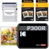 imageKODAK Mini 2 Retro 4PASS Portable Photo Printer 21x34 inches  8 Sheets WhiteBlack