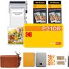imageKODAK Mini 2 Retro 4PASS Portable Photo Printer 21x34 inches  8 Sheets WhiteYellow