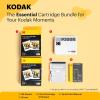 imageKODAK Mini 2 Retro 4PASS Portable Photo Printer 21x34 inches  8 Sheets WhiteYellow