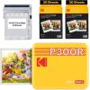 imageKODAK Mini 2 Retro 4PASS Portable Photo Printer 21x34 inches  8 Sheets WhiteYellow
