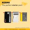 imageKODAK Mini 2 Retro 4PASS Portable Photo Printer 21x34 inches  8 Sheets WhiteYellow