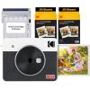 imageKODAK Mini Shot 2 Retro 4PASS 2in1 Instant Camera and Photo Printer 21x34 inches  8 Sheets YellowWhite