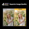 imageKODAK Mini Shot 2 Retro 4PASS 2in1 Instant Camera and Photo Printer 21x34 inches  8 Sheets YellowYellow